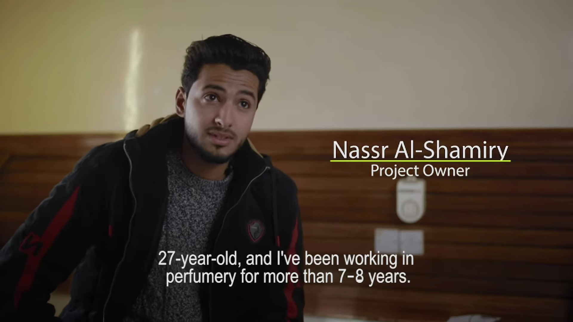 The story of the young Nasr - in which he tells his experience with finance and financial skills